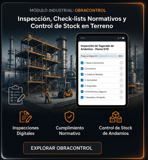 ObraControl - Módulo Industrial